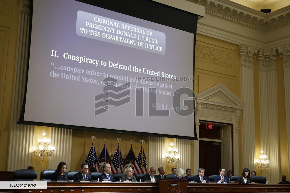 U.S.-WASHINGTON, D.C.-CAPITOL RIOT-INVESTIGATION-CRIMINAL REFERRALS