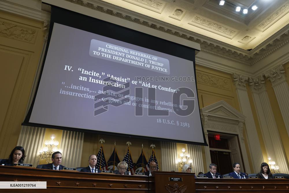 U.S.-WASHINGTON, D.C.-CAPITOL RIOT-INVESTIGATION-CRIMINAL REFERRALS