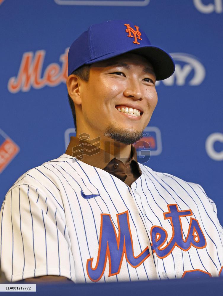 Senga joins New York Mets