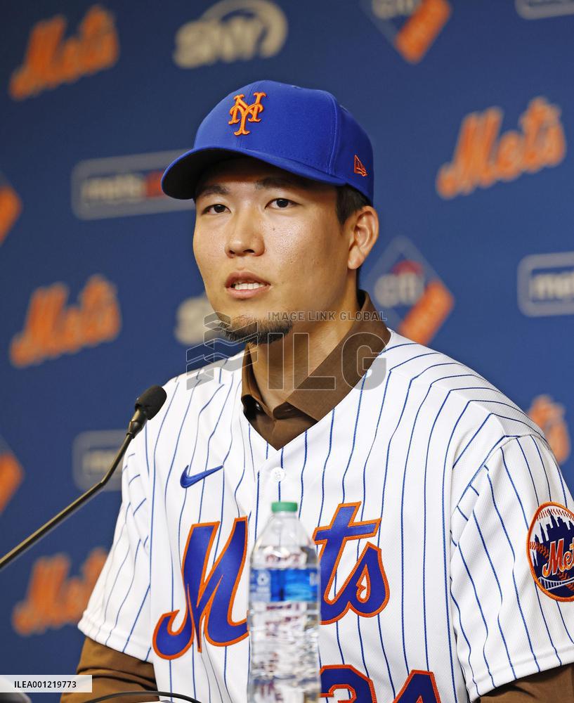 Senga joins New York Mets