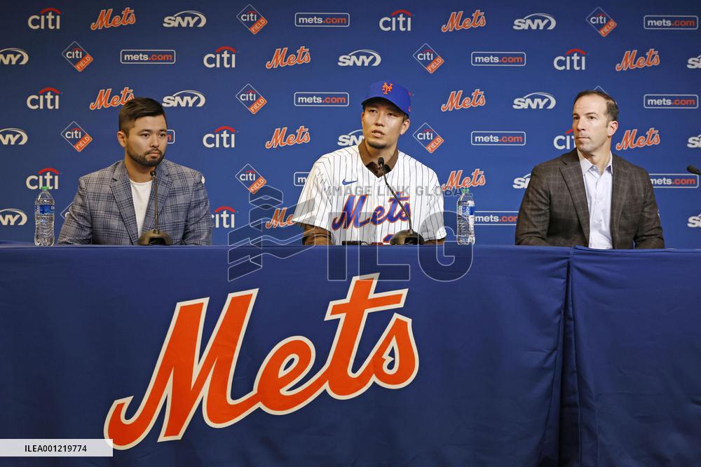 Senga joins New York Mets