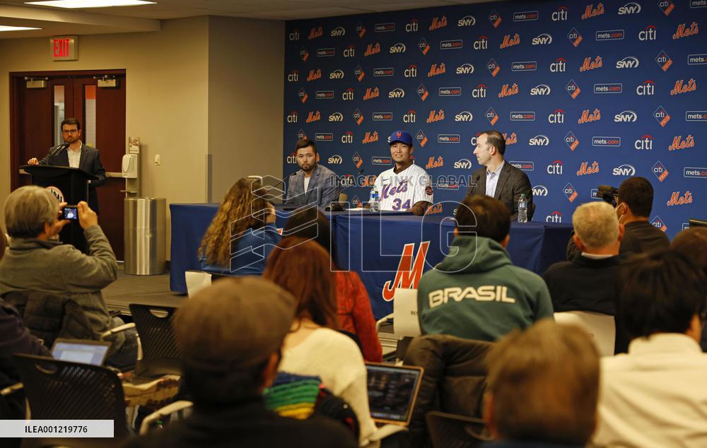 Senga joins New York Mets