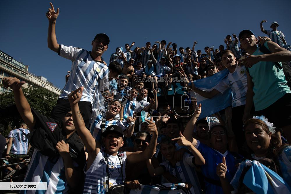 (SP)ARGENTINA-BUENOS AIRES-FOOTBALL-2022 WORLD CUP-CELEBRATION