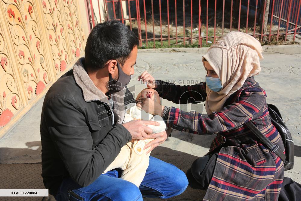 AFGHANISTAN-KABUL-ANTI-POLIO CAMPAIGN