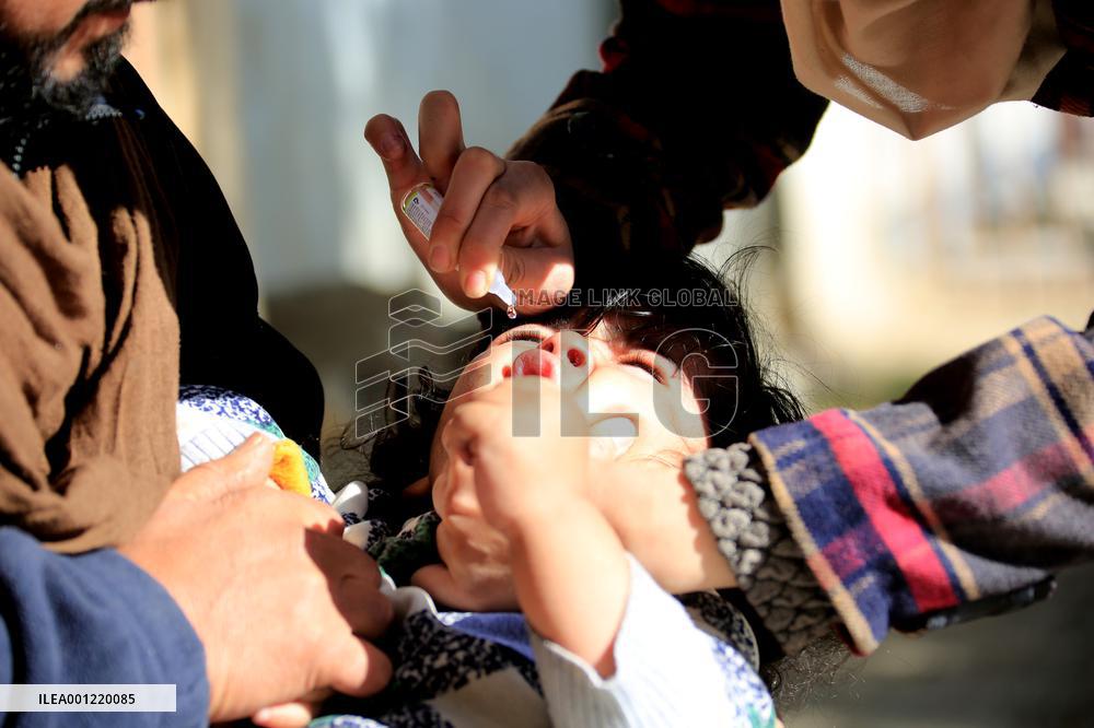 AFGHANISTAN-KABUL-ANTI-POLIO CAMPAIGN