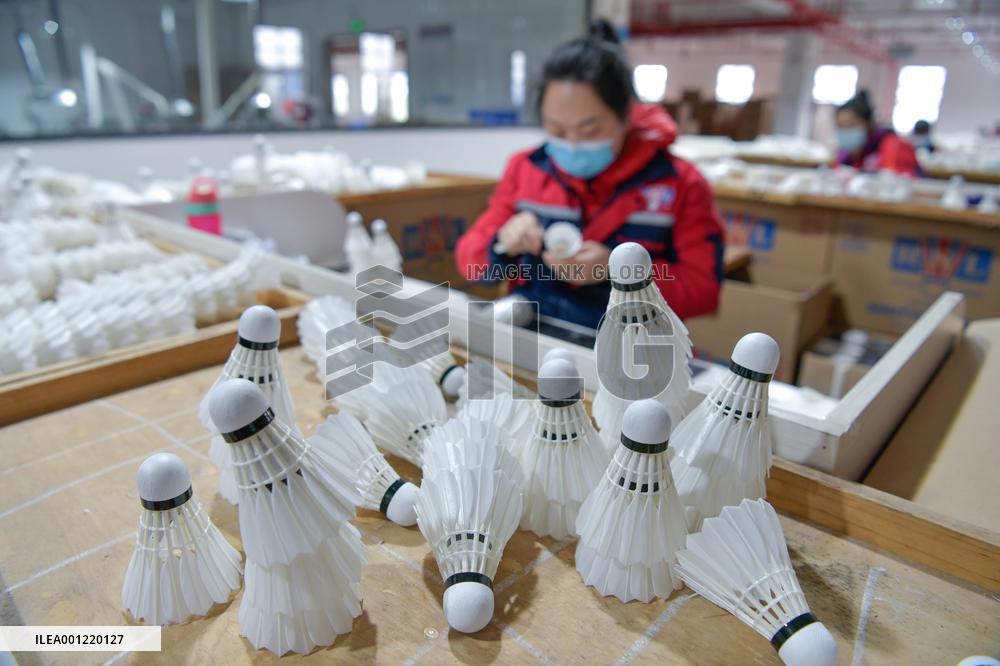 CHINA-GUIZHOU-JINPING-BADMINTON SHUTTLECOCKS (CN)