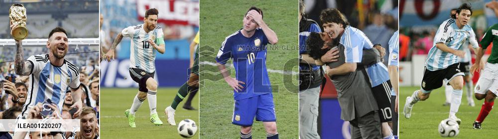 Football: Messi in last 5 World Cups