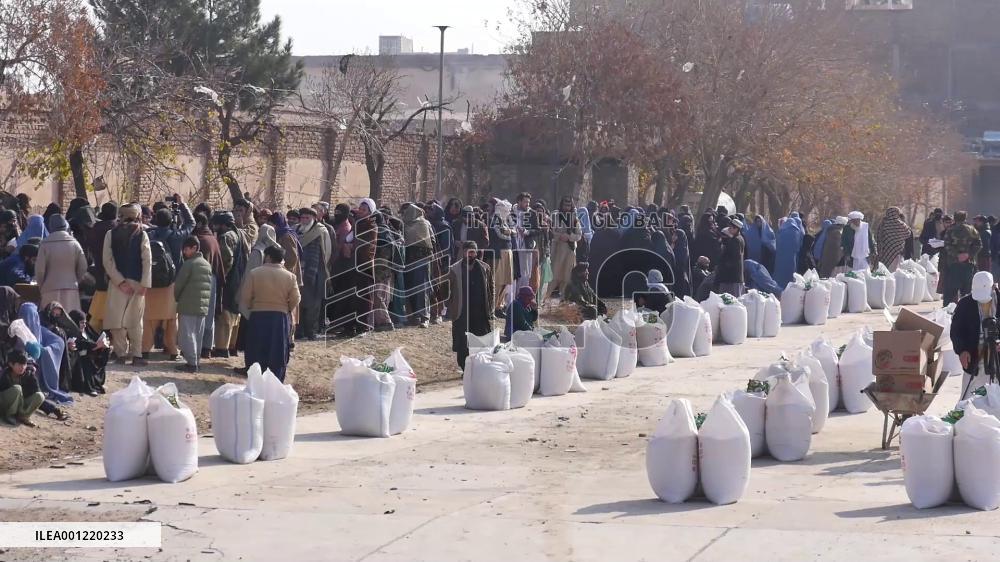 China-donated aid distributed among 6,400 families in Afghanistan