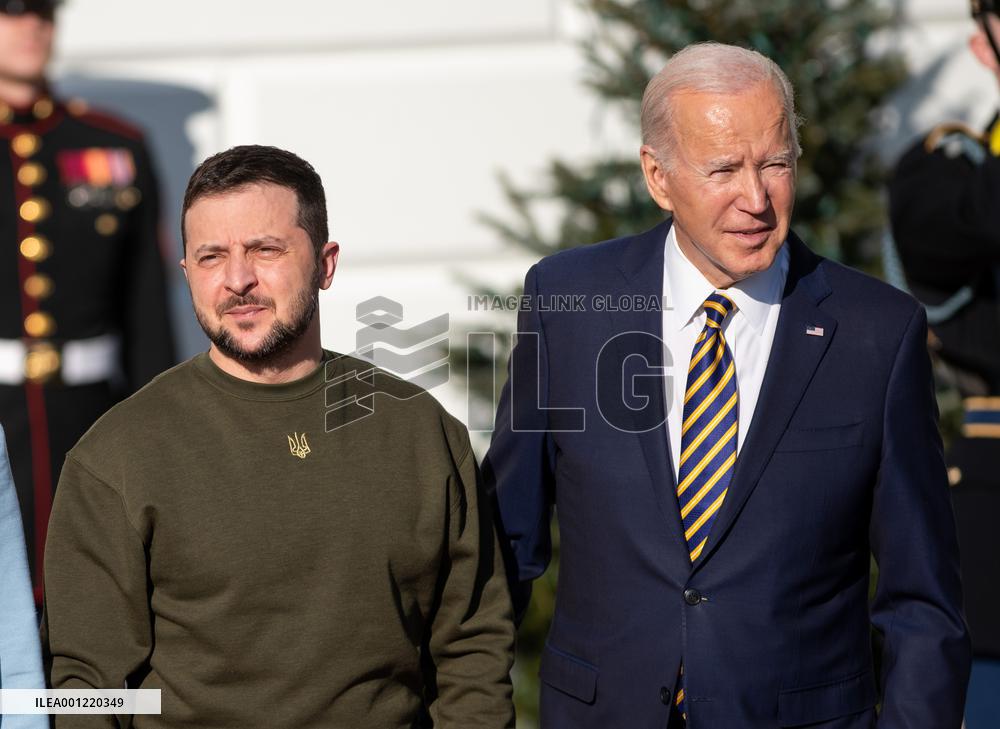 U.S.-WASHINGTON, D.C.-BIDEN-UKRAINE-ZELENSKY-MEETING