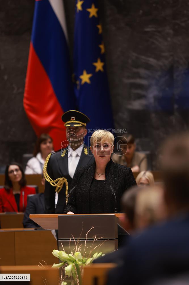 SLOVENIA-LJUBLJANA-PRESIDENT-INAUGURATION