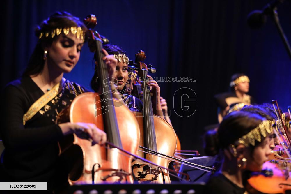 IRAQ-BAGHDAD-FEMALE MUSIC ENSEMBLE
