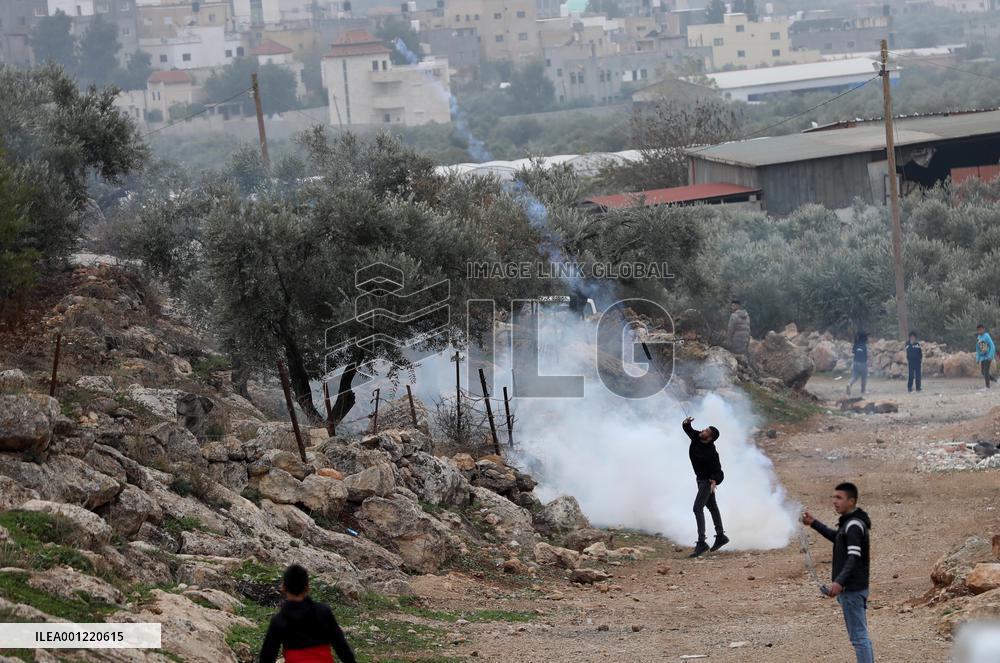 MIDEAST-NABLUS-CLASHES