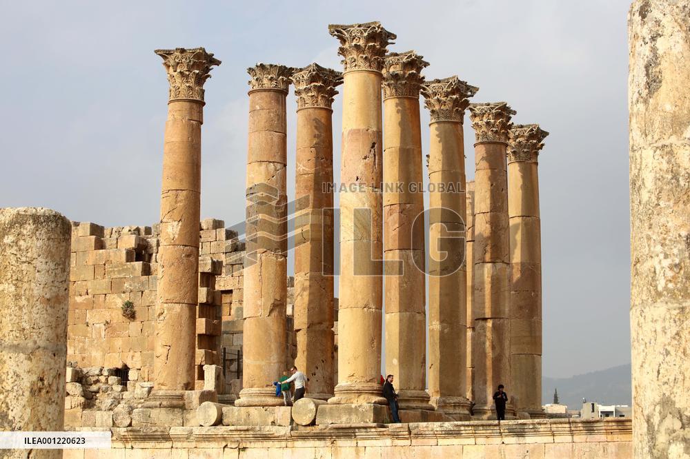JORDAN-JERASH-ROMAN ARCHEOLOGICAL SITE-TOURISM