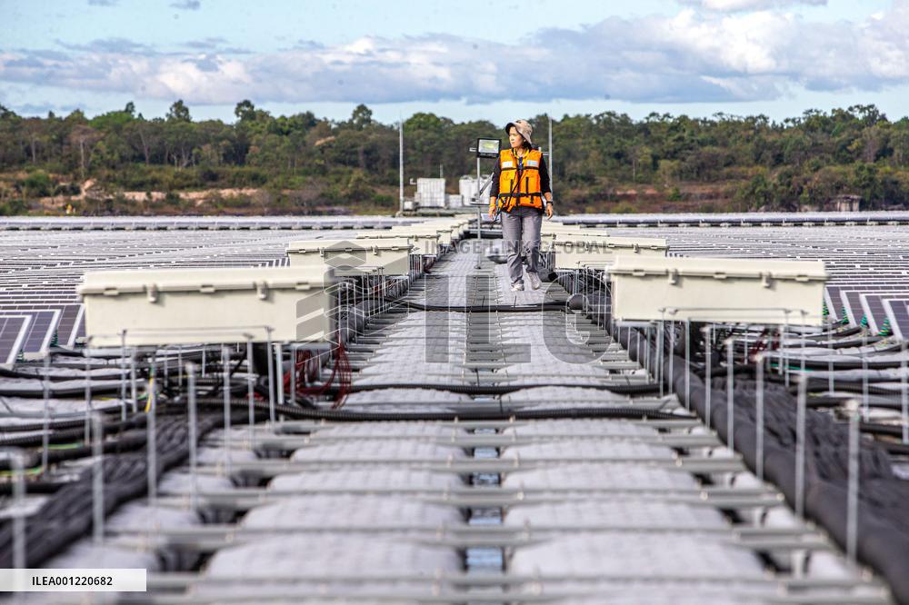 THAILAND-FLOATING SOLAR FARM