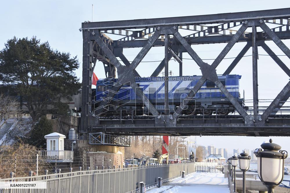 China-North Korea border