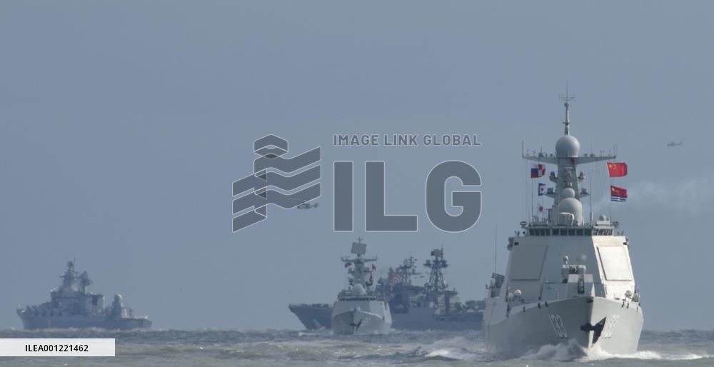 CHINA-RUSSIA-JOINT NAVAL EXERCISE-CONCLUSION (CN)
