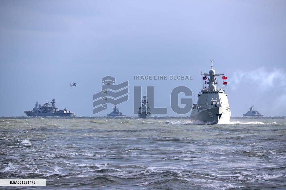 CHINA-RUSSIA-JOINT NAVAL EXERCISE-CONCLUSION (CN)