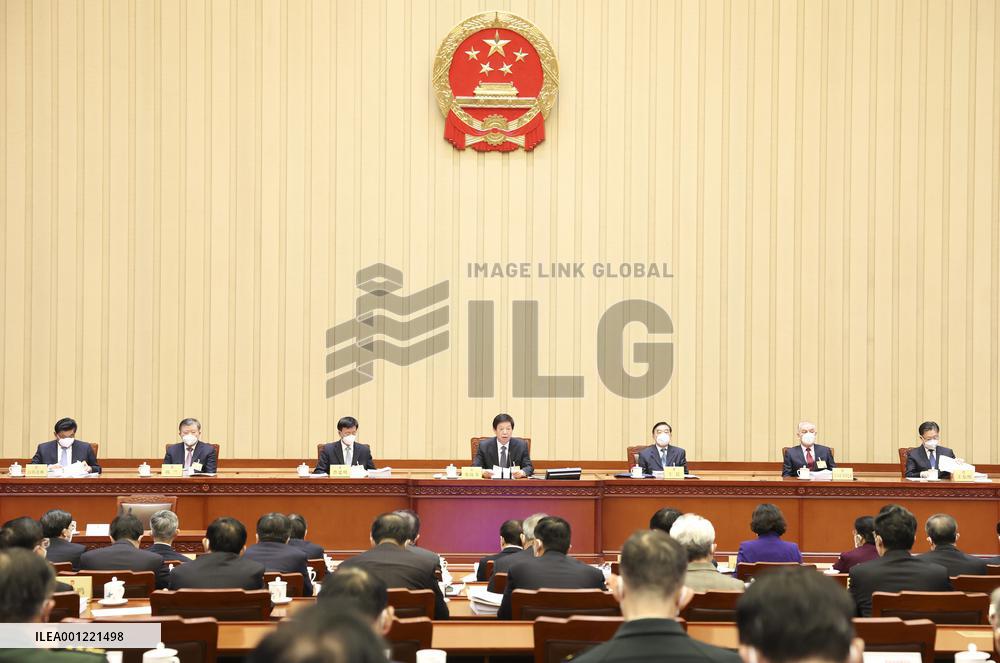 CHINA-BEIJING-LI ZHANSHU-NPC-SESSION (CN)