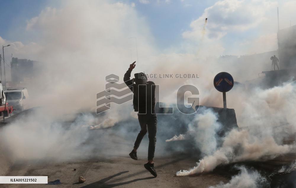 MIDEAST-RAMALLAH-CLASHES