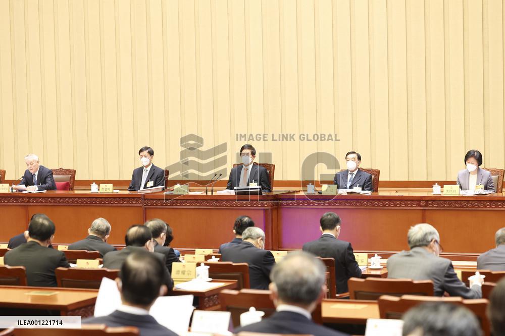 CHINA-BEIJING-LI ZHANSHU-NPC-SESSION (CN)