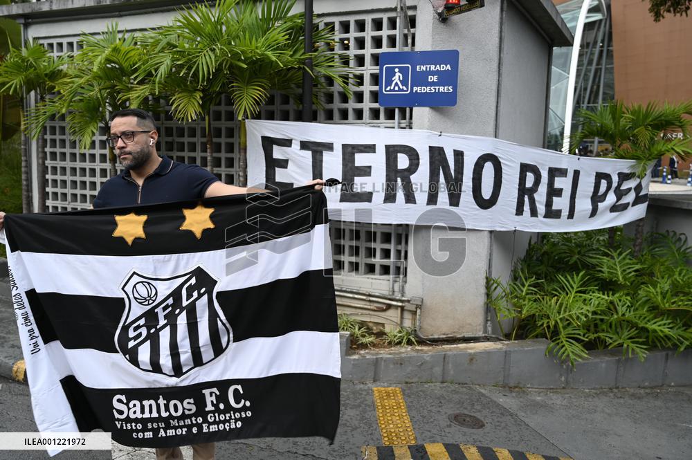 (SP)BRAZIL-SAO PAULO-FOOTBALL STAR-PELE-DEATH