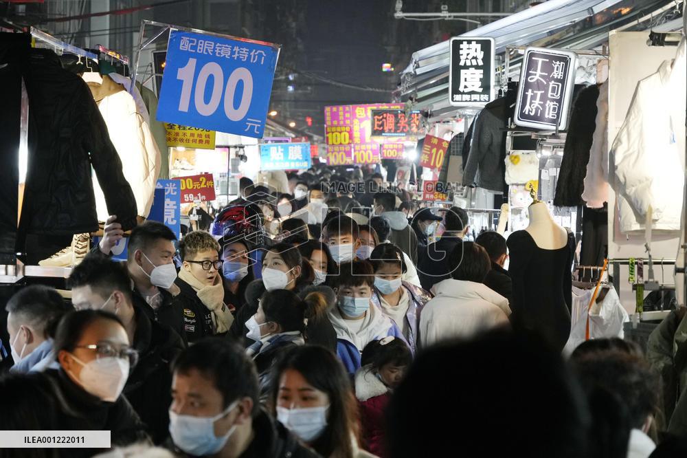 Wuhan amid COVID surge