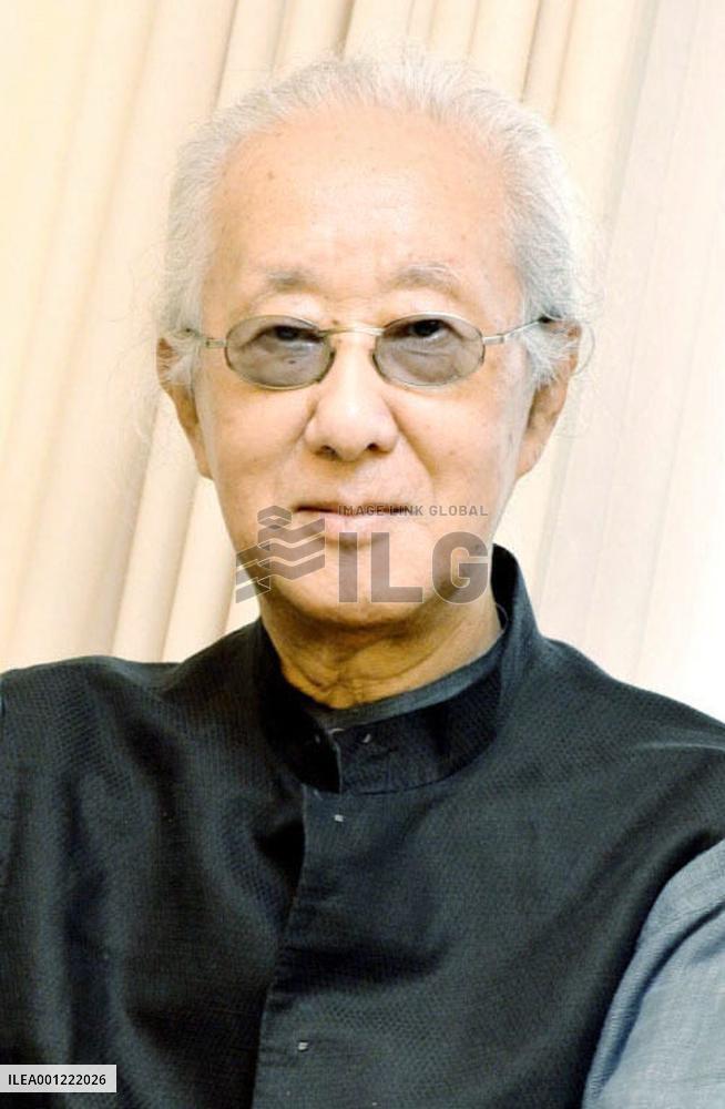 Pritzker prize-winning Japanese architect Arata Isozaki