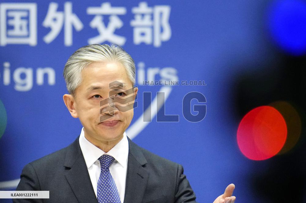 Chinese Foreign Ministry spokesman Wang
