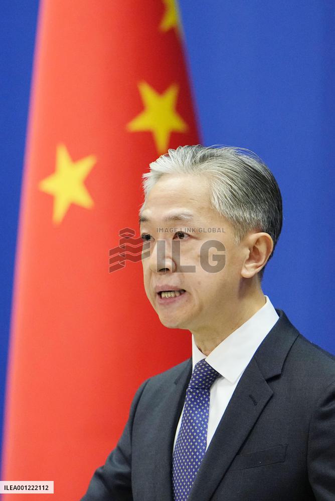 Chinese Foreign Ministry spokesman Wang
