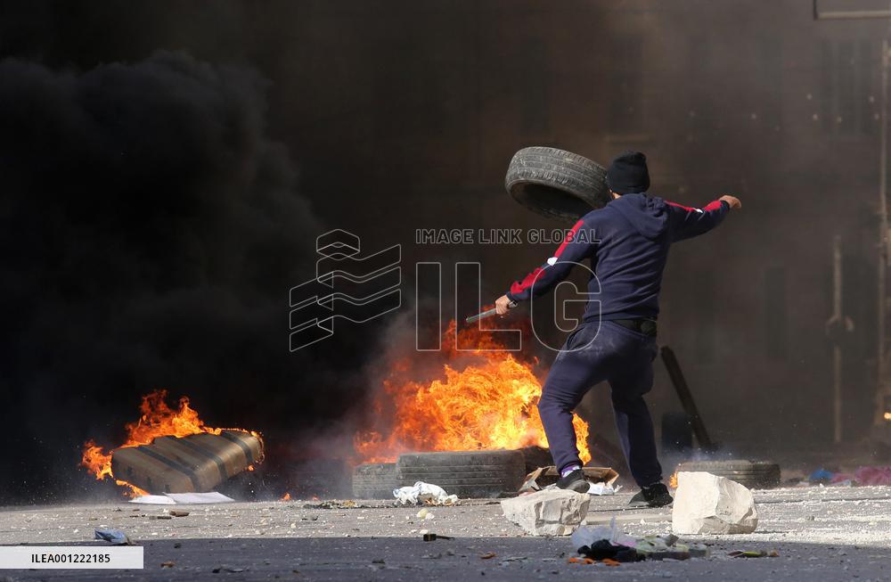 MIDEAST-NABLUS-CLASHES