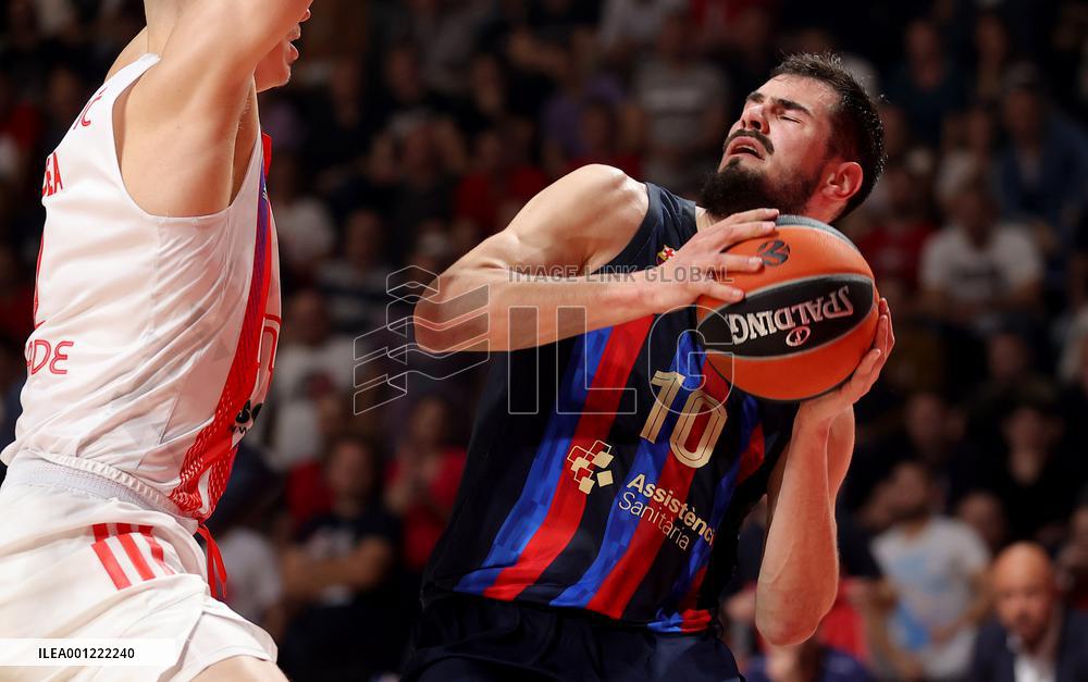 (SP)SERBIA-BELGRADE-BASKETBALL-EUROLEAGUE-CRVENA ZVEZDA VS BARCELONA