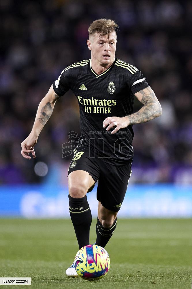 Real Valladolid vs Real Madrid CF - La Liga Santander