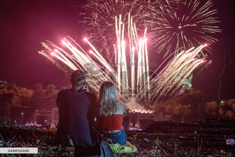 INDONESIA-BALI-NEW YEAR-CELEBRATION