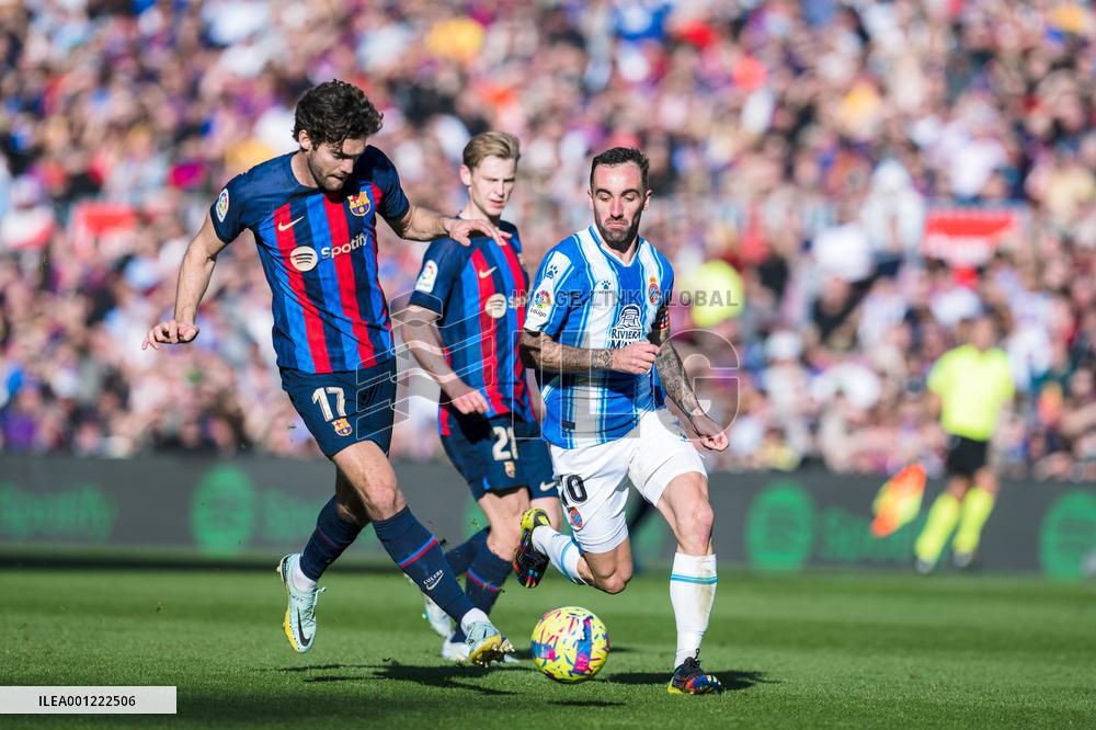 (SP)SPAIN-BARCELONA-FOOTBALL-SPANISH LEAGUE-BARCELONA VS RCD ESPANYOL