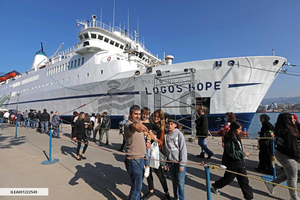 LEBANON-BEIRUT-LOGOS HOPE-FLOATING BOOK FAIR