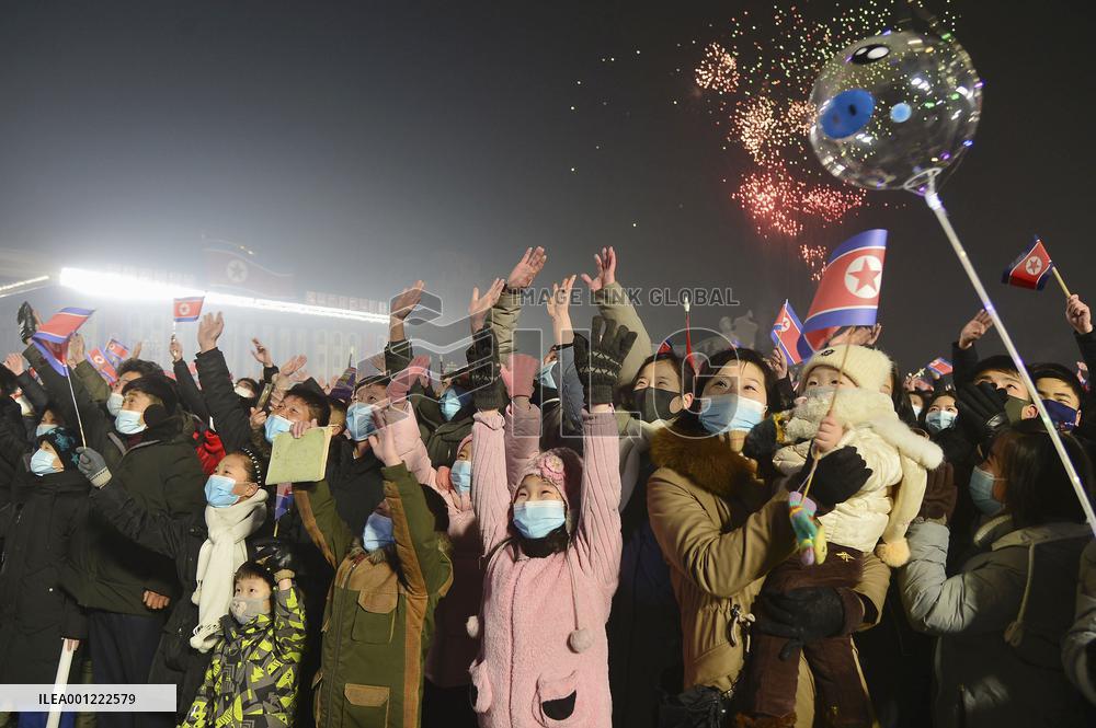 New Year's Day in Pyongyang