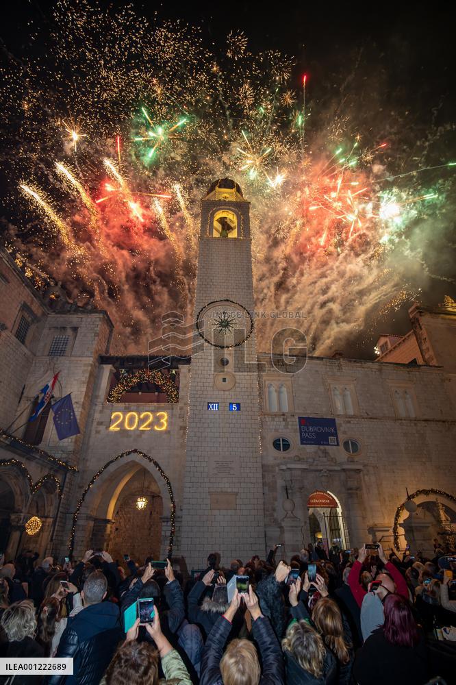 CROATIA-DUBROVNIK-NEW YEAR-CELEBRATION
