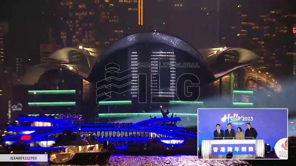 Hong Kong holds spectacular countdown to ring in 2023