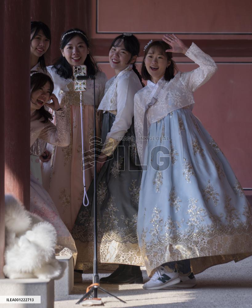 SOUTH KOREA-SEOUL-GYEONGBOKGUNG PALACE