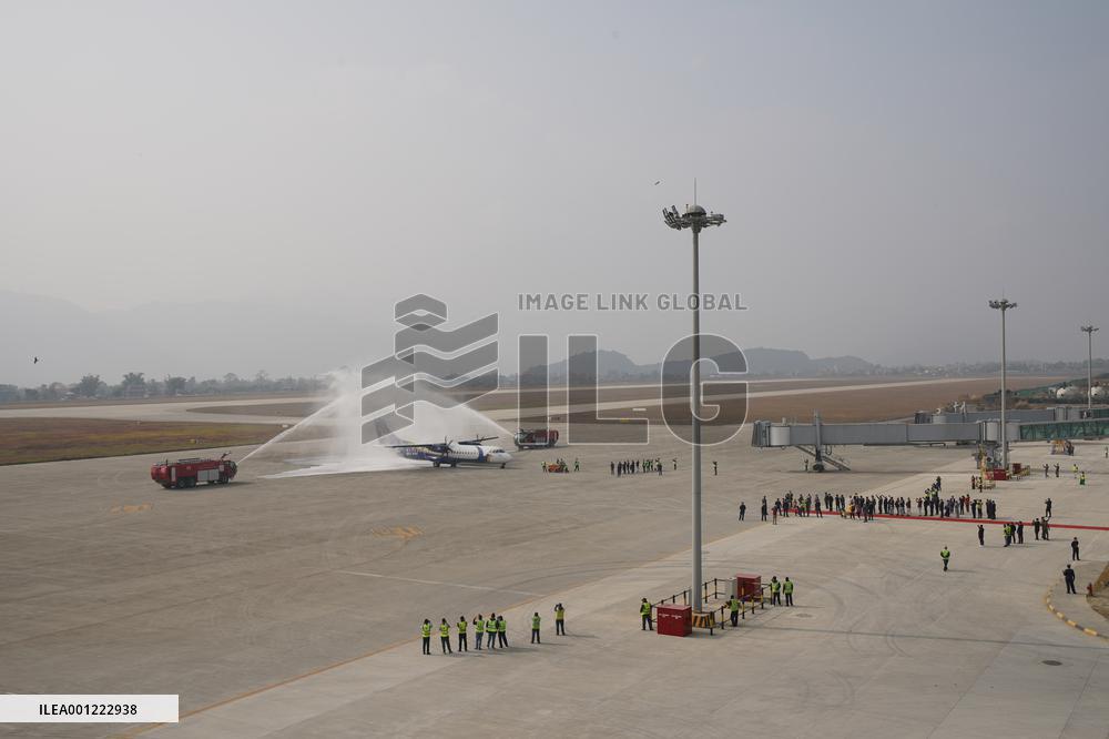 NEPAL-POKHARA-INTERNATIONAL AIRPORT-INAUGURATION