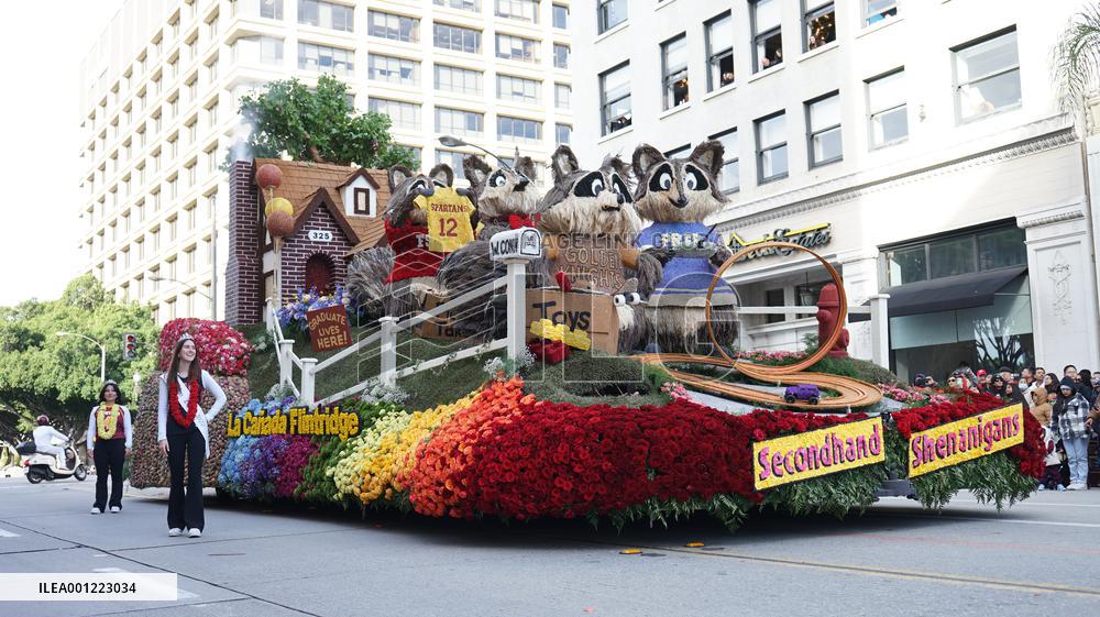 U.S.-CALIFORNIA-PASADENA-ROSE PARADE