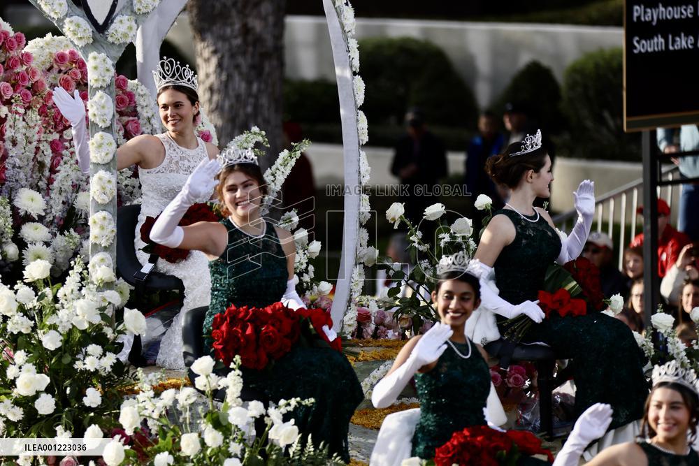 U.S.-CALIFORNIA-PASADENA-ROSE PARADE