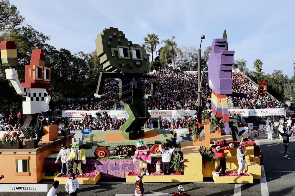 U.S.-CALIFORNIA-PASADENA-ROSE PARADE