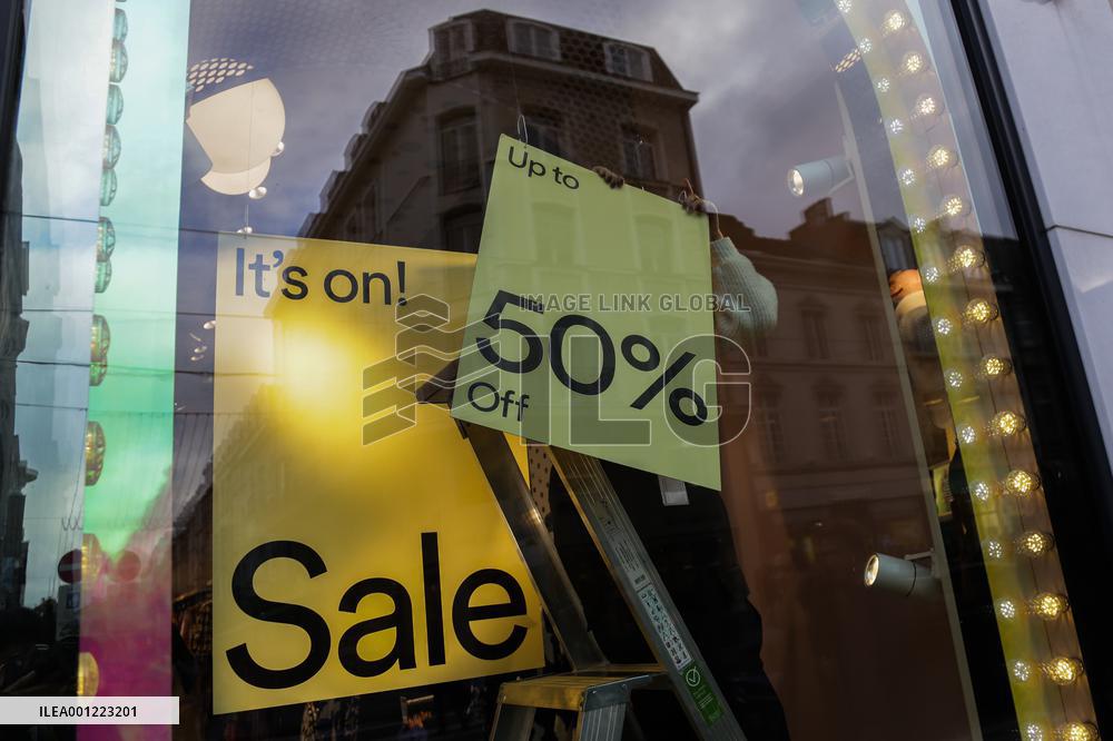 BELGIUM-BRUSSELS-WINTER SALES