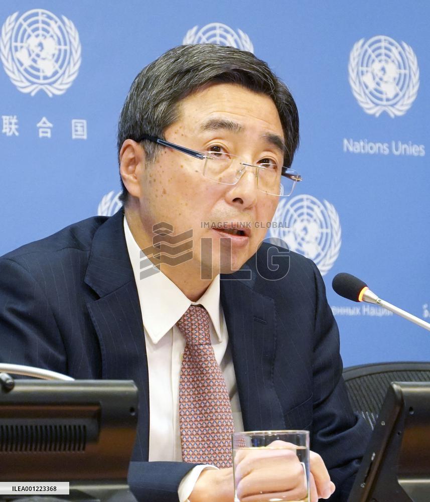 Japan's top envoy to U.N.