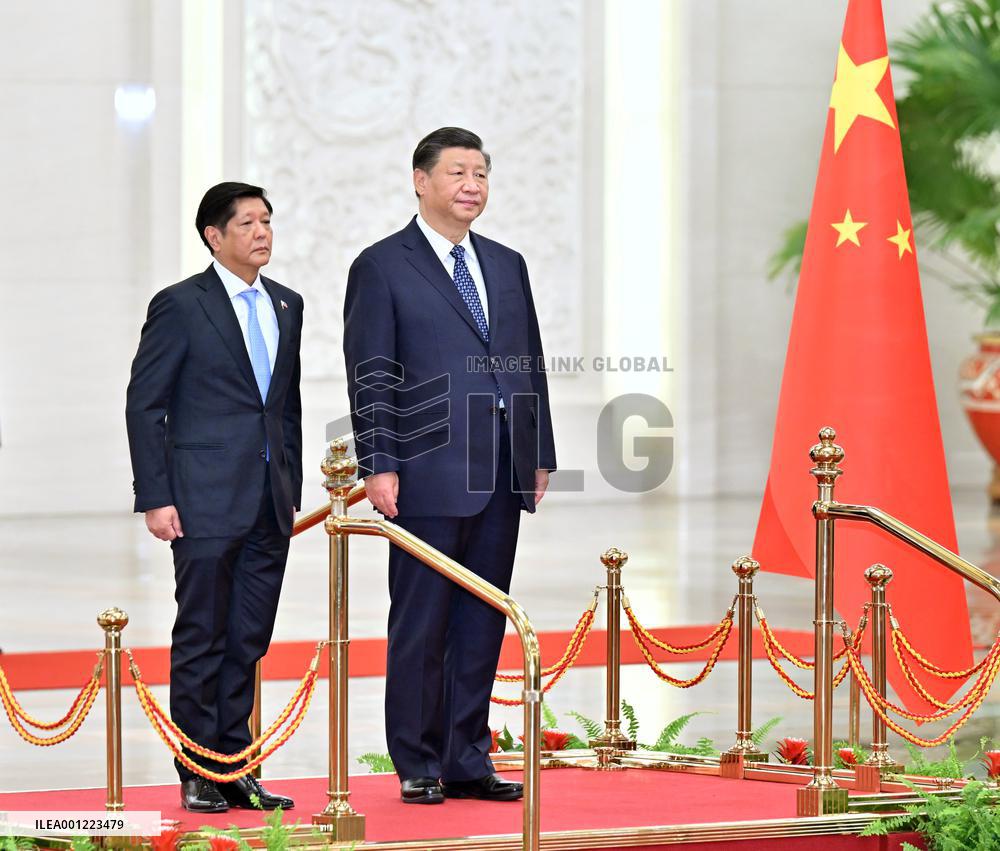 CHINA-BEIJING-XI JINPING-PHILIPPINE PRESIDENT-TALKS (CN)