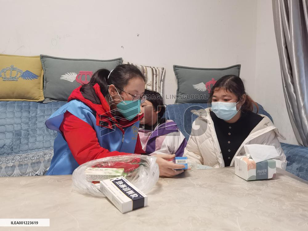 CHINA-GUIZHOU-GUIYANG-COMMUNITY VOLUNTEER-COVID-19 (CN)