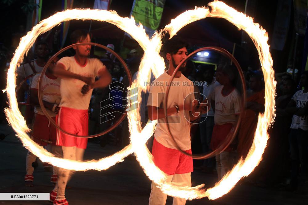SRI LANKA-KELANIYA-PERAHERA FESTIVAL-CELEBRATION