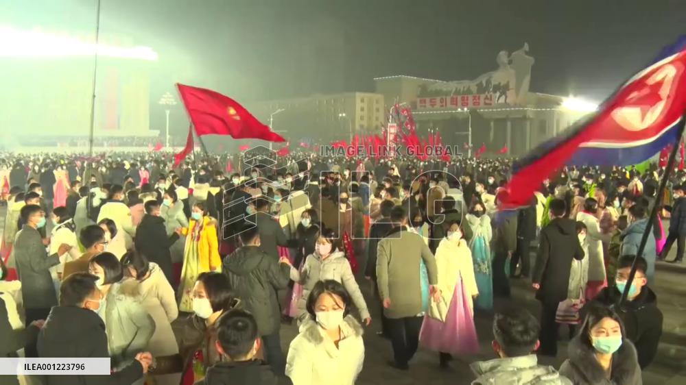 New Year's Day in Pyongyang