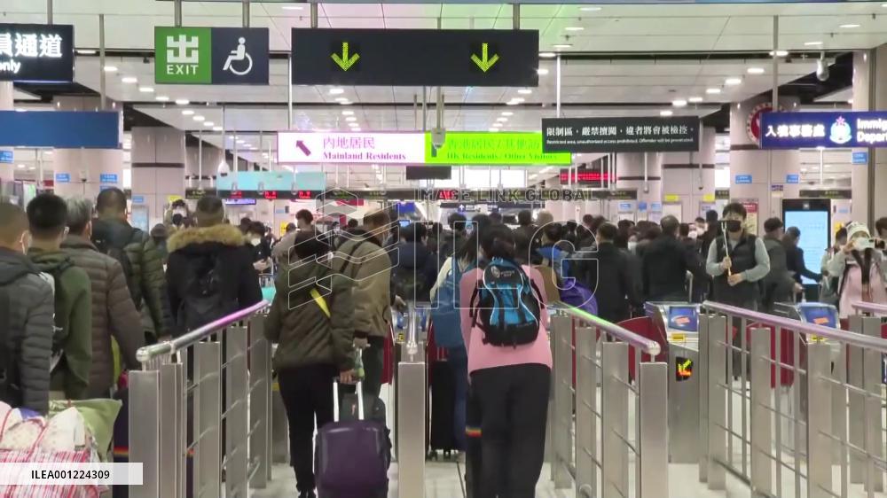 Normal travel between mainland, Hong Kong resumes with border reopening
